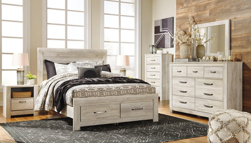 Bellaby Bed with 2 Storage Drawers - Furniture Land (Milwaukee, WI)