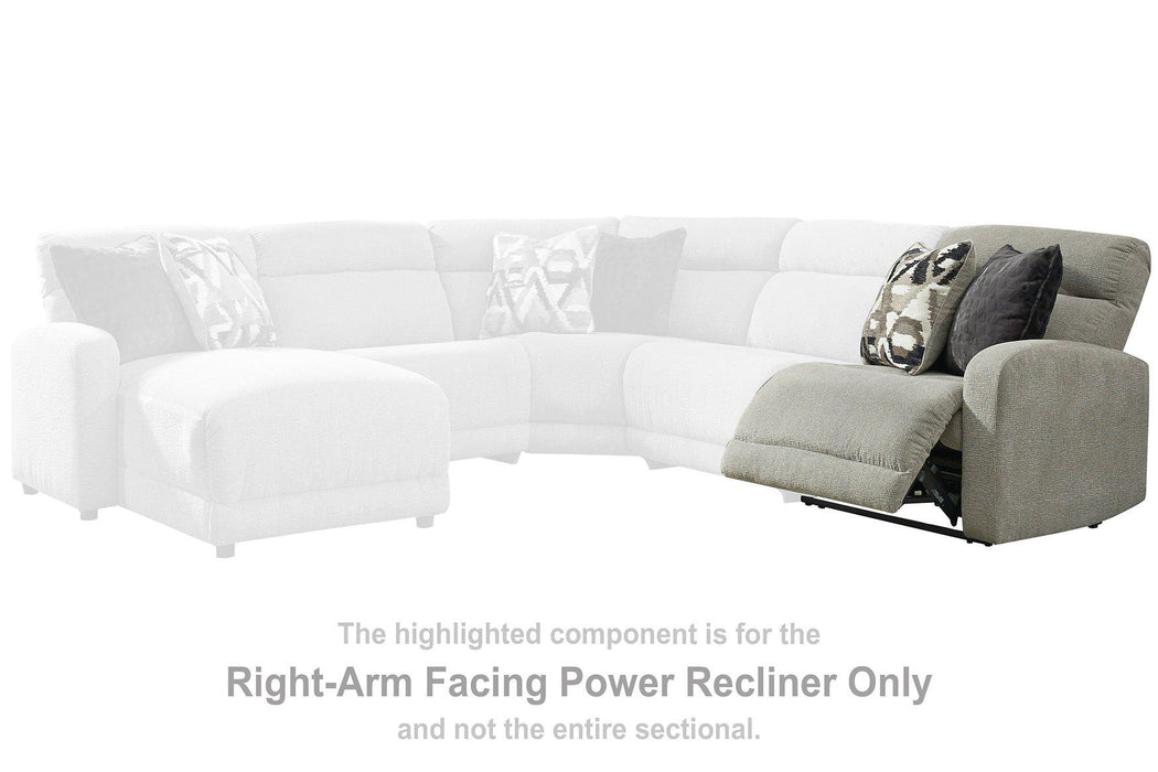 Colleyville Power Reclining Sectional with Chaise - Furniture Land (Milwaukee, WI)