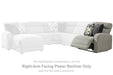 Colleyville Power Reclining Sectional with Chaise - Furniture Land (Milwaukee, WI)
