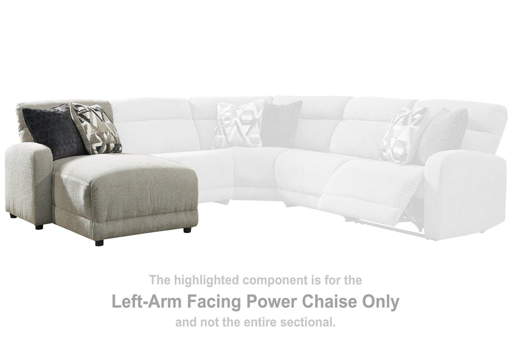 Colleyville Power Reclining Sectional with Chaise - Furniture Land (Milwaukee, WI)