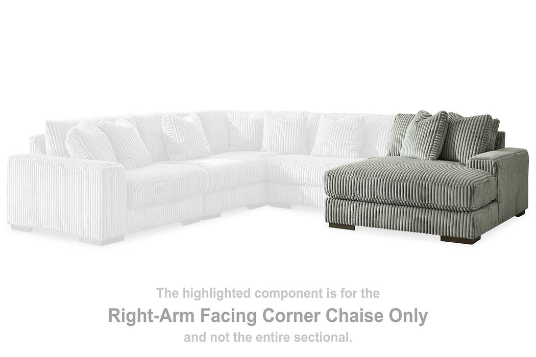 Lindyn Sectional with Chaise - Furniture Land (Milwaukee, WI)