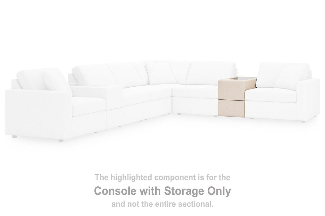 Modmax Balanced Sectional with Audio and Storage Consoles - Furniture Land (Milwaukee, WI)