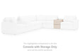 Modmax Balanced Sectional with Audio and Storage Consoles - Furniture Land (Milwaukee, WI)