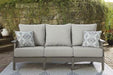 Visola Outdoor Sofa and Loveseat Set - Furniture Land (Milwaukee, WI)