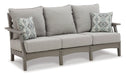 Visola Outdoor Sofa and Loveseat Set - Furniture Land (Milwaukee, WI)