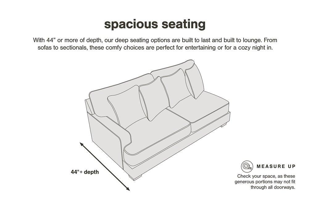 Lindyn Sectional with Chaise - Furniture Land (Milwaukee, WI)