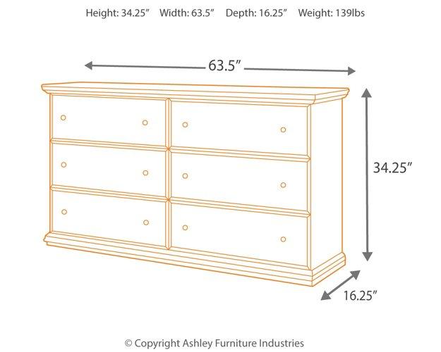Maribel Dresser and Mirror - Furniture Land (Milwaukee, WI)