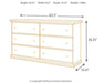 Maribel Dresser and Mirror - Furniture Land (Milwaukee, WI)