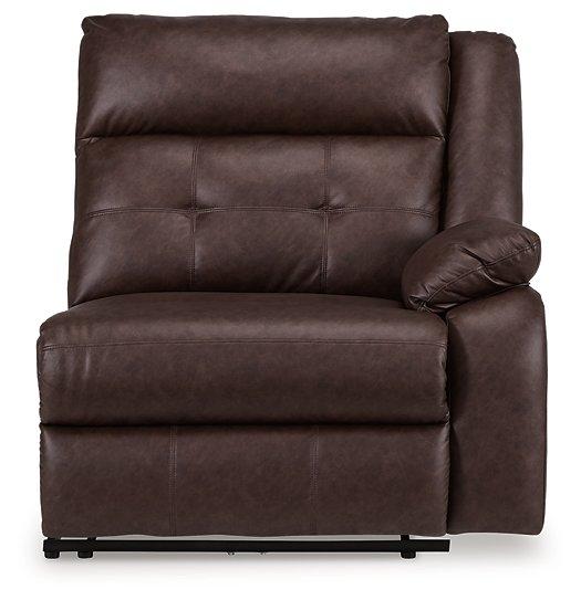 Punch Up Power Reclining Sectional Loveseat with Console - Furniture Land (Milwaukee, WI)