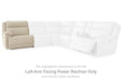 Double Deal Reclining Sectional with 2 Consoles - Furniture Land (Milwaukee, WI)