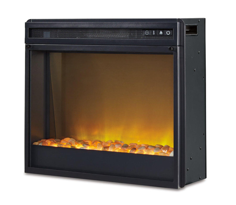 Wildenauer 76" TV Stand with Electric Fireplace - Furniture Land (Milwaukee, WI)
