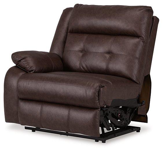 Punch Up Power Reclining Sectional Loveseat with Console - Furniture Land (Milwaukee, WI)