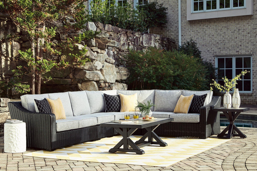 Beachcroft Outdoor Sectional - Furniture Land (Milwaukee, WI)