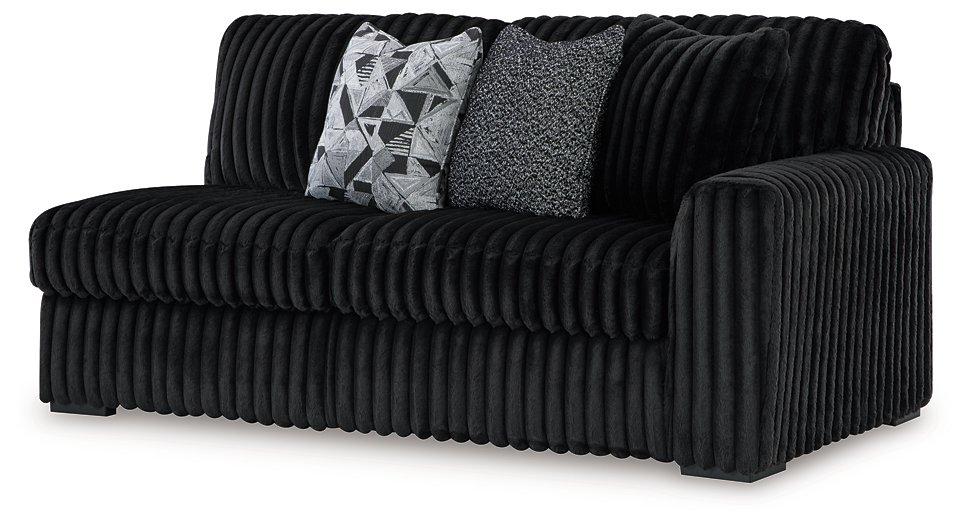 Midnight-Madness Sectional Sofa with Chaise - Furniture Land (Milwaukee, WI)