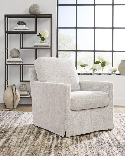 Nenana Next-Gen Nuvella Swivel Glider Accent Chair - Furniture Land (Milwaukee, WI)