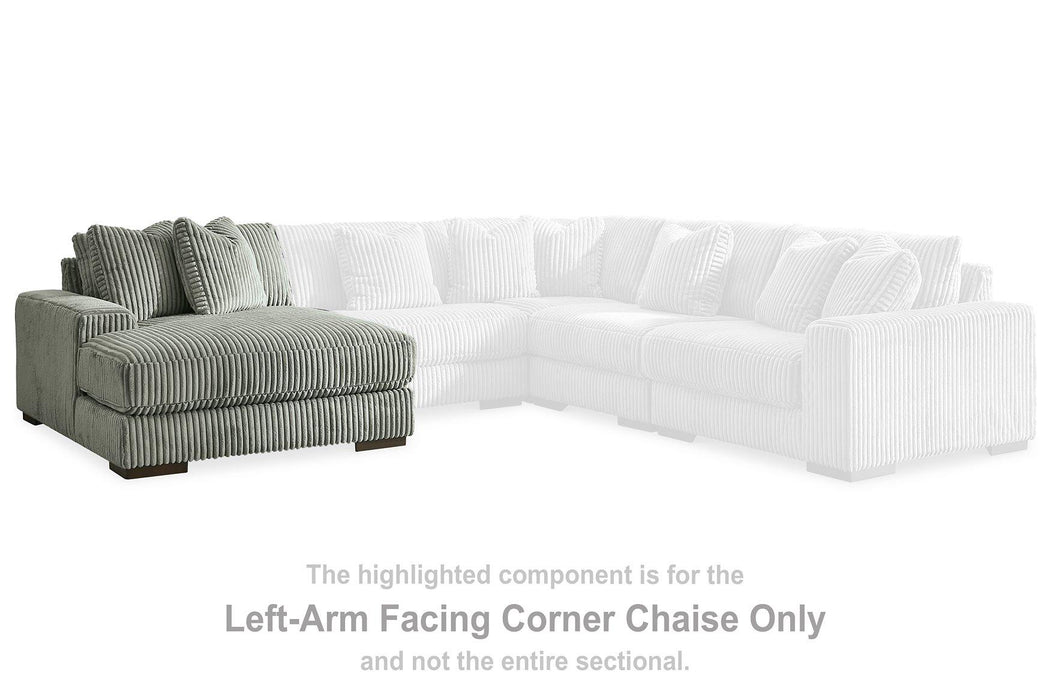 Lindyn Sectional with Chaise - Furniture Land (Milwaukee, WI)