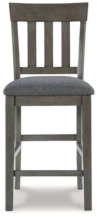 Hallanden Counter Height Dining Room Set - Furniture Land (Milwaukee, WI)