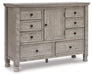 Harrastone Dresser and Mirror - Furniture Land (Milwaukee, WI)