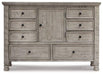 Harrastone Dresser and Mirror - Furniture Land (Milwaukee, WI)