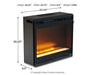 Wildenauer 76" TV Stand with Electric Fireplace - Furniture Land (Milwaukee, WI)