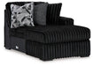 Midnight-Madness Sectional Sofa with Chaise - Furniture Land (Milwaukee, WI)