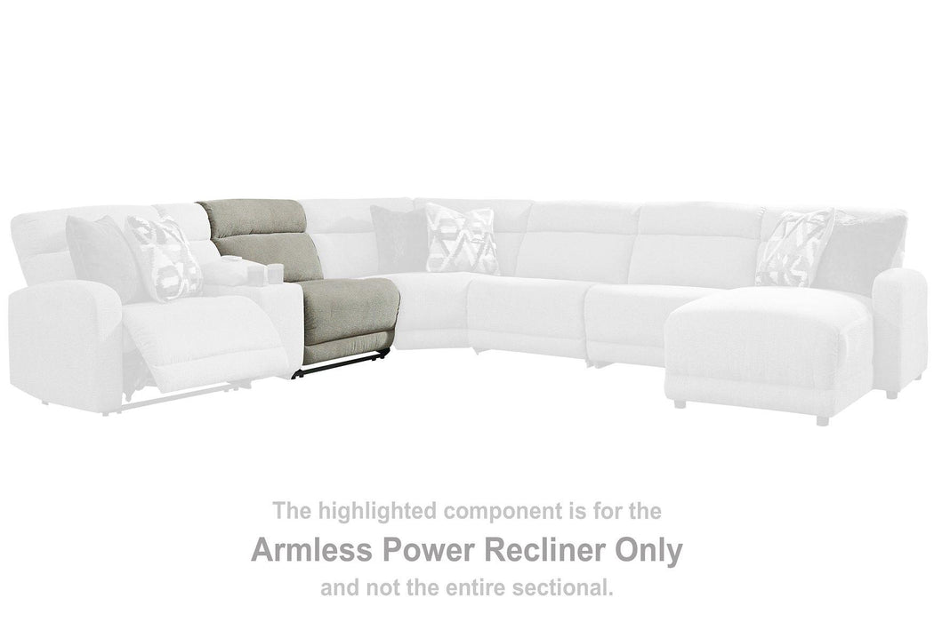 Colleyville Power Reclining Sectional with Chaise - Furniture Land (Milwaukee, WI)