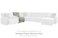 Colleyville Power Reclining Sectional with Chaise - Furniture Land (Milwaukee, WI)