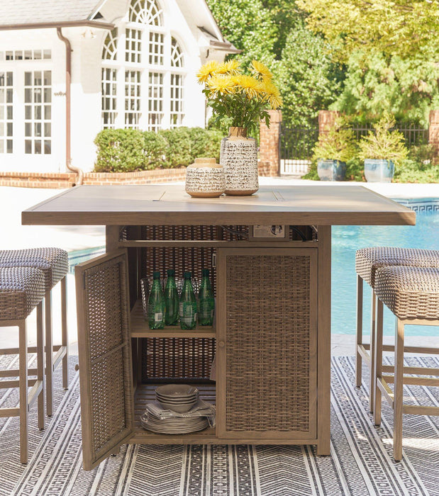 Walton Bridge Outdoor Dining Set - Furniture Land (Milwaukee, WI)