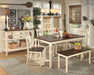 Whitesburg Dining Set - Furniture Land (Milwaukee, WI)