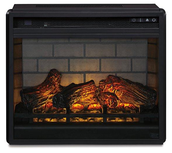 Wildenauer 76" TV Stand with Electric Fireplace - Furniture Land (Milwaukee, WI)