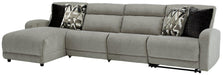 Colleyville Power Reclining Sectional with Chaise - Furniture Land (Milwaukee, WI)