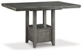 Hallanden Counter Height Dining Room Set - Furniture Land (Milwaukee, WI)
