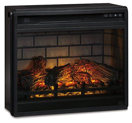 Wildenauer 76" TV Stand with Electric Fireplace - Furniture Land (Milwaukee, WI)