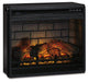 Wildenauer 76" TV Stand with Electric Fireplace - Furniture Land (Milwaukee, WI)