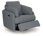 Alainmont Next-Gen Nuvella Swivel Power Recliner - Furniture Land (Milwaukee, WI)