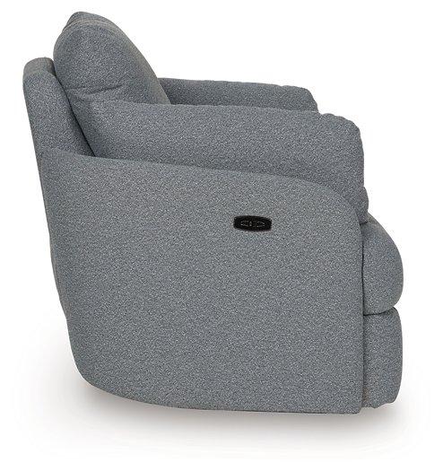 Alainmont Next-Gen Nuvella Swivel Power Recliner - Furniture Land (Milwaukee, WI)