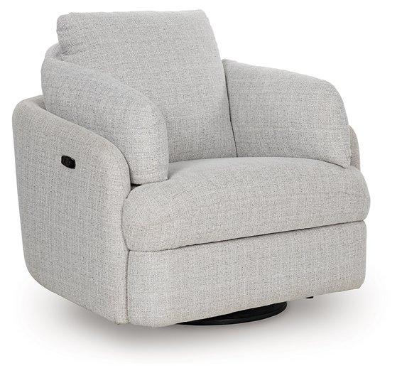 Alainmont Next-Gen Nuvella Swivel Power Recliner - Furniture Land (Milwaukee, WI)