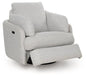 Alainmont Next-Gen Nuvella Swivel Power Recliner - Furniture Land (Milwaukee, WI)