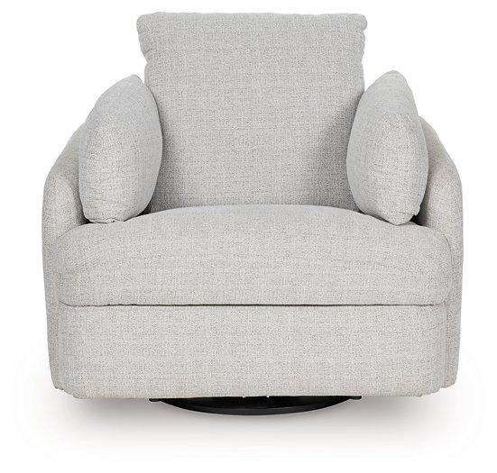 Alainmont Next-Gen Nuvella Swivel Power Recliner - Furniture Land (Milwaukee, WI)