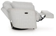 Alainmont Next-Gen Nuvella Swivel Power Recliner - Furniture Land (Milwaukee, WI)