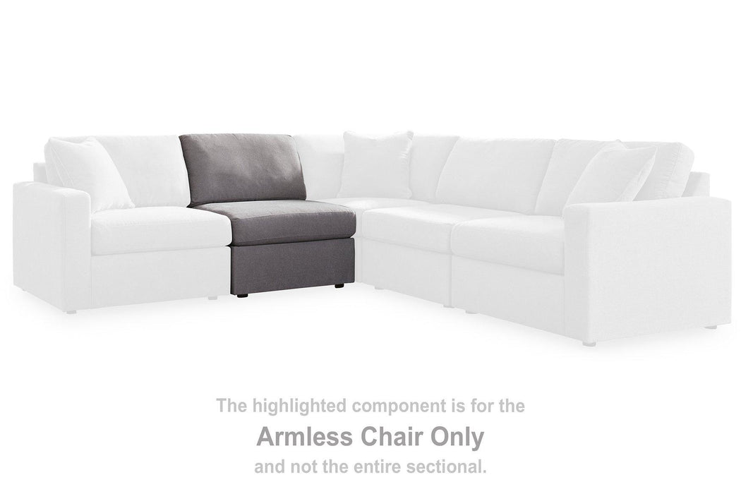 Modmax Balanced Sectional with Audio and Storage Consoles - Furniture Land (Milwaukee, WI)