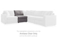 Modmax Balanced Sectional with Audio and Storage Consoles - Furniture Land (Milwaukee, WI)