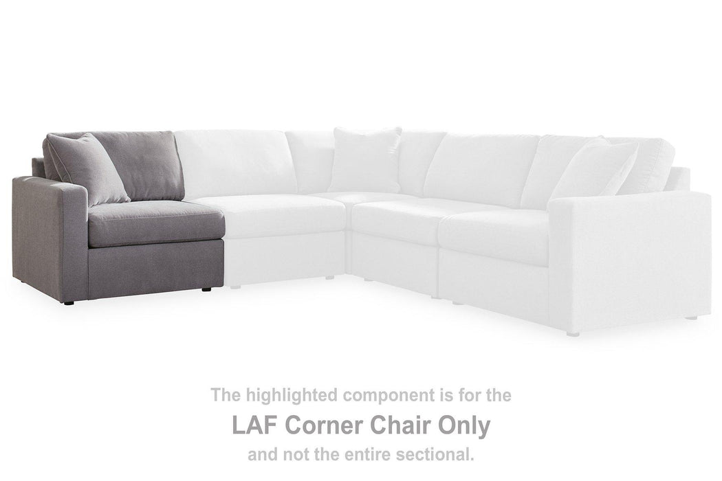 Modmax Balanced Sectional with Audio and Storage Consoles - Furniture Land (Milwaukee, WI)