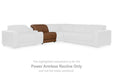 Magic Man Power Reclining Sectional - Furniture Land (Milwaukee, WI)