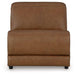 Magic Man Power Reclining Sectional with Console - Furniture Land (Milwaukee, WI)