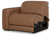 Magic Man Power Reclining Sectional Sofa - Furniture Land (Milwaukee, WI)