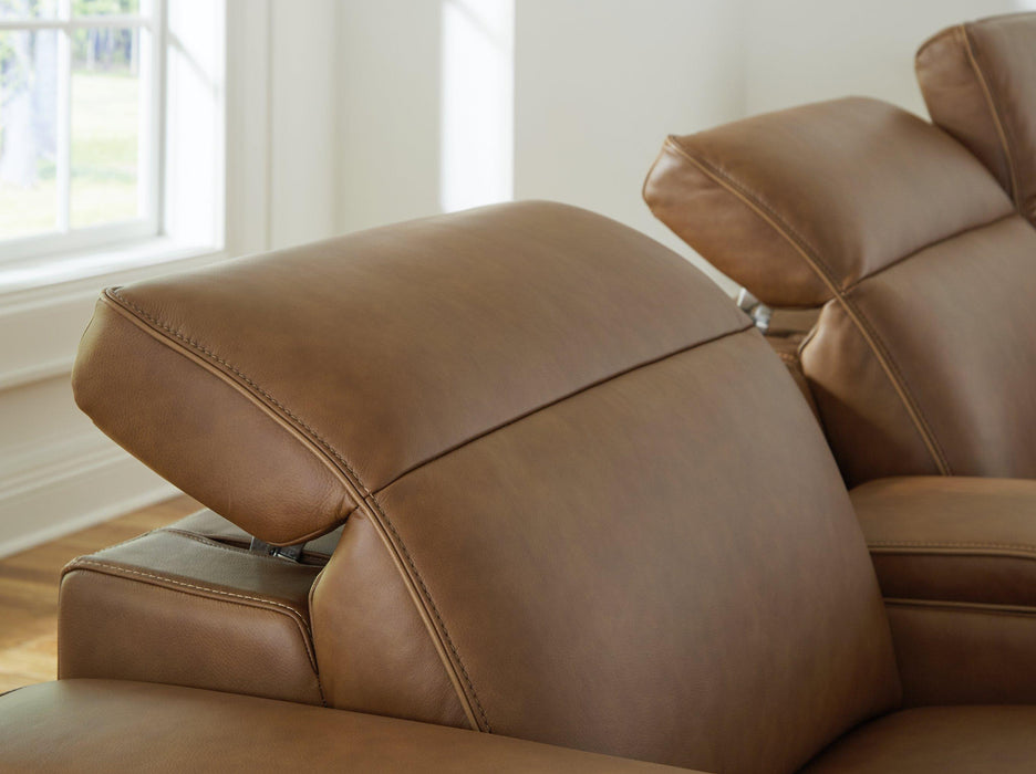 Magic Man Power Reclining Sectional Sofa - Furniture Land (Milwaukee, WI)