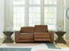 Magic Man Power Reclining Sectional Loveseat - Furniture Land (Milwaukee, WI)