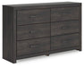 Hollivern Dresser and Mirror - Furniture Land (Milwaukee, WI)