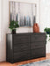 Hollivern Dresser and Mirror - Furniture Land (Milwaukee, WI)